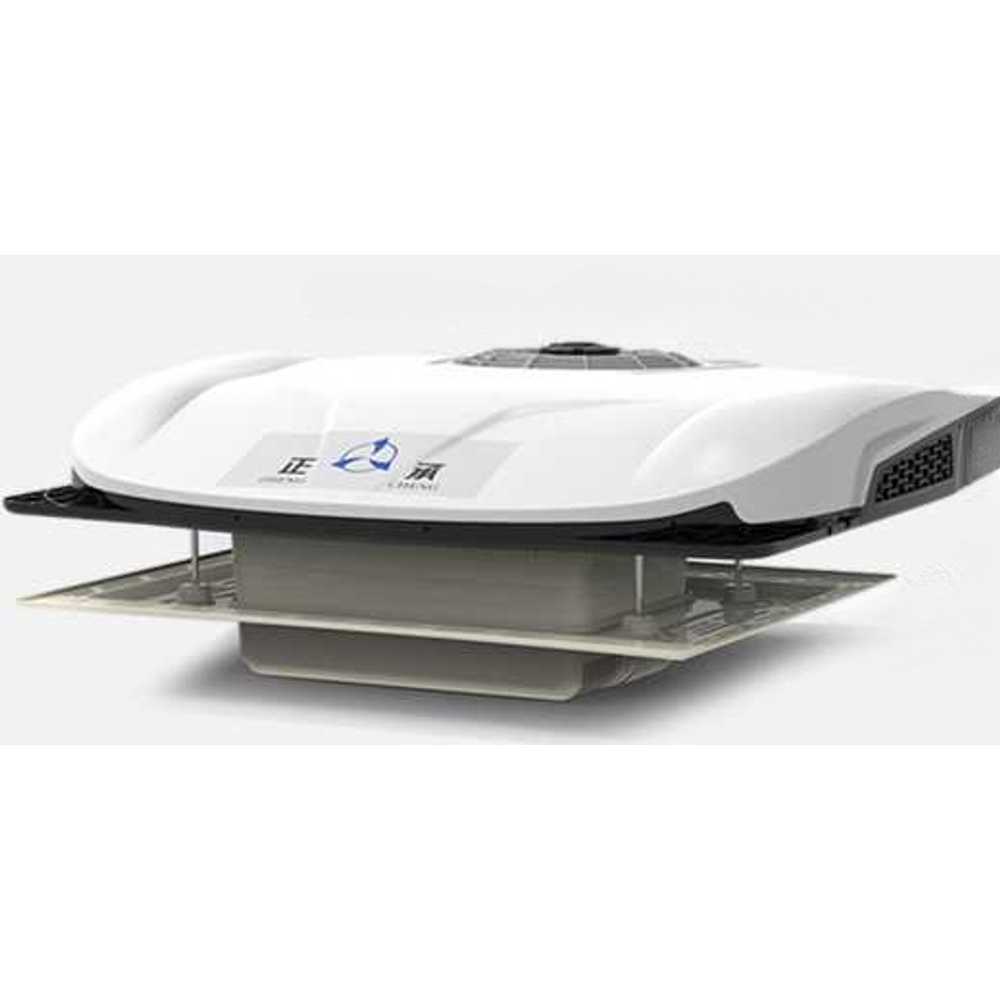 24v무시동에어컨 카라반 차박 캠핑 에어컨 12v 굴삭기 24V 클래식 D3000 레드 - 상품 이미지