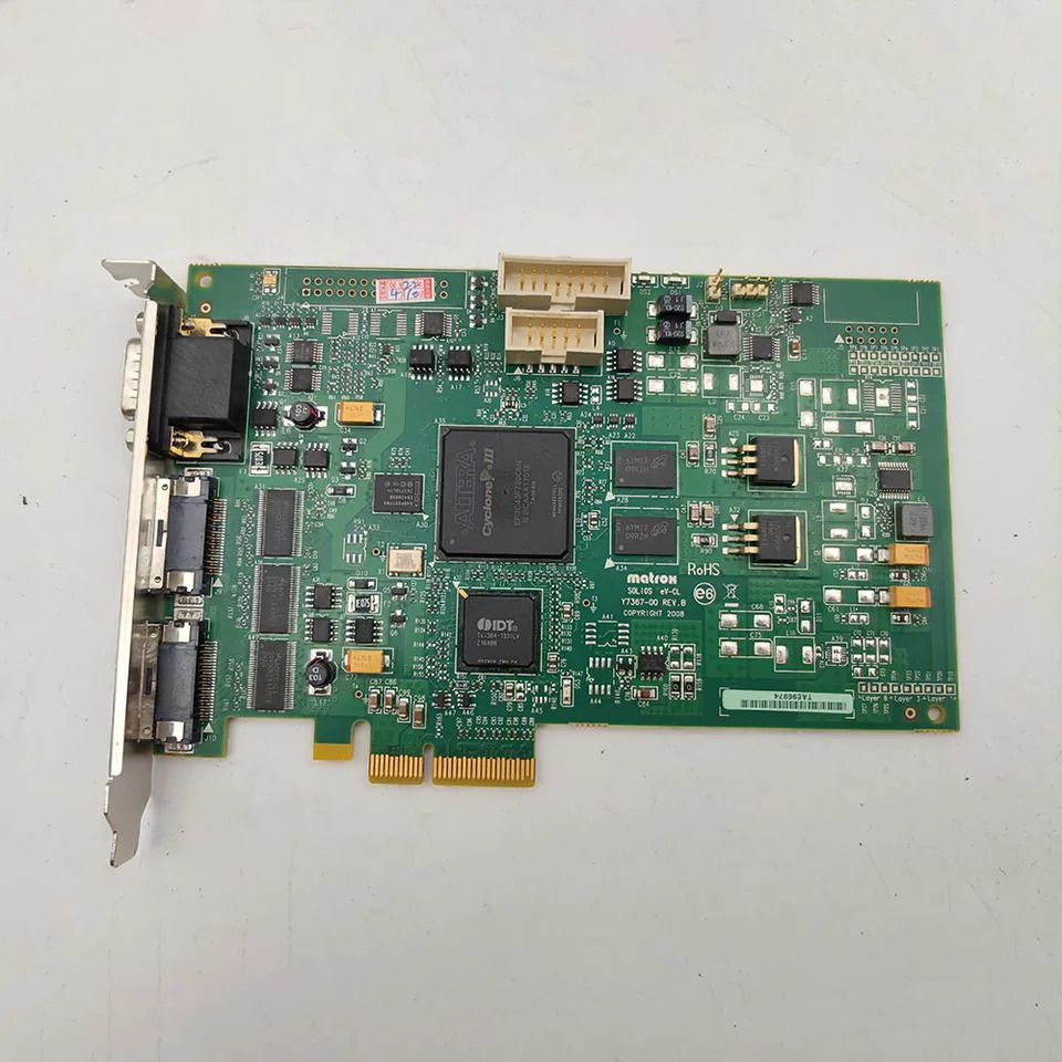 MATROX SOL2MEVCLF SOLIOS ev-CL Y7367-00 RE V.B PCIe 4 프레임 그래버