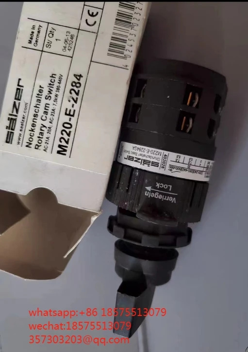 Salzer M220-E-2284 CAM 스위치로터리 스위치 기어 4 개