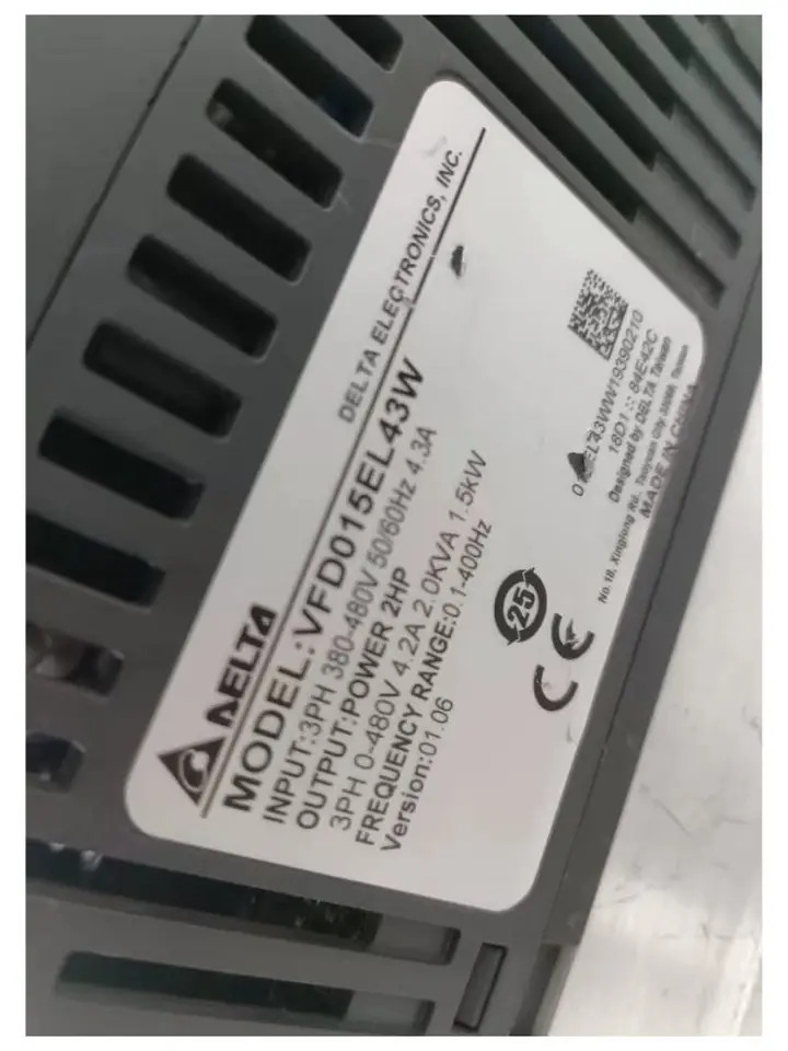 리퍼 VFD015EL43W 인버터 완료