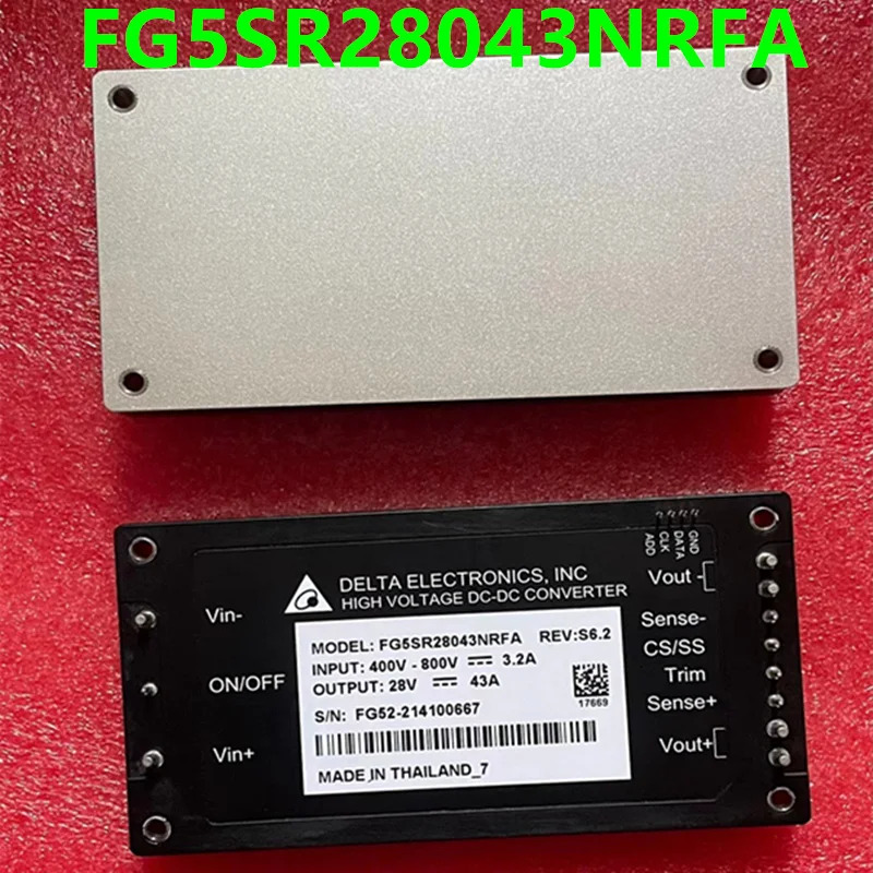 DELTA 28V43A FG5SR28043NRFA새 원본 전원 모듈