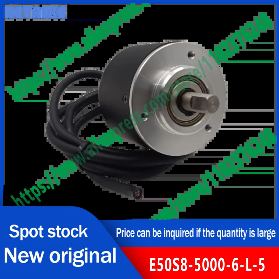 오리지널 로터리 인코더 E50S8-5000-6-L-5 신