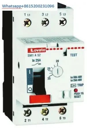 LOVATO 모터 보호 회로차단기 SM1B28 SM1B44 LMS254 SM1R1800 13-18A