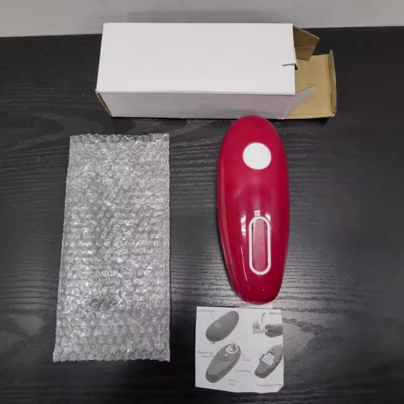 전동 캔오프너 캔따기 병따개 배터리 탁상용 캔따개 가위 따는 주방 캔뚜껑 가정용 - 상세 이미지 2