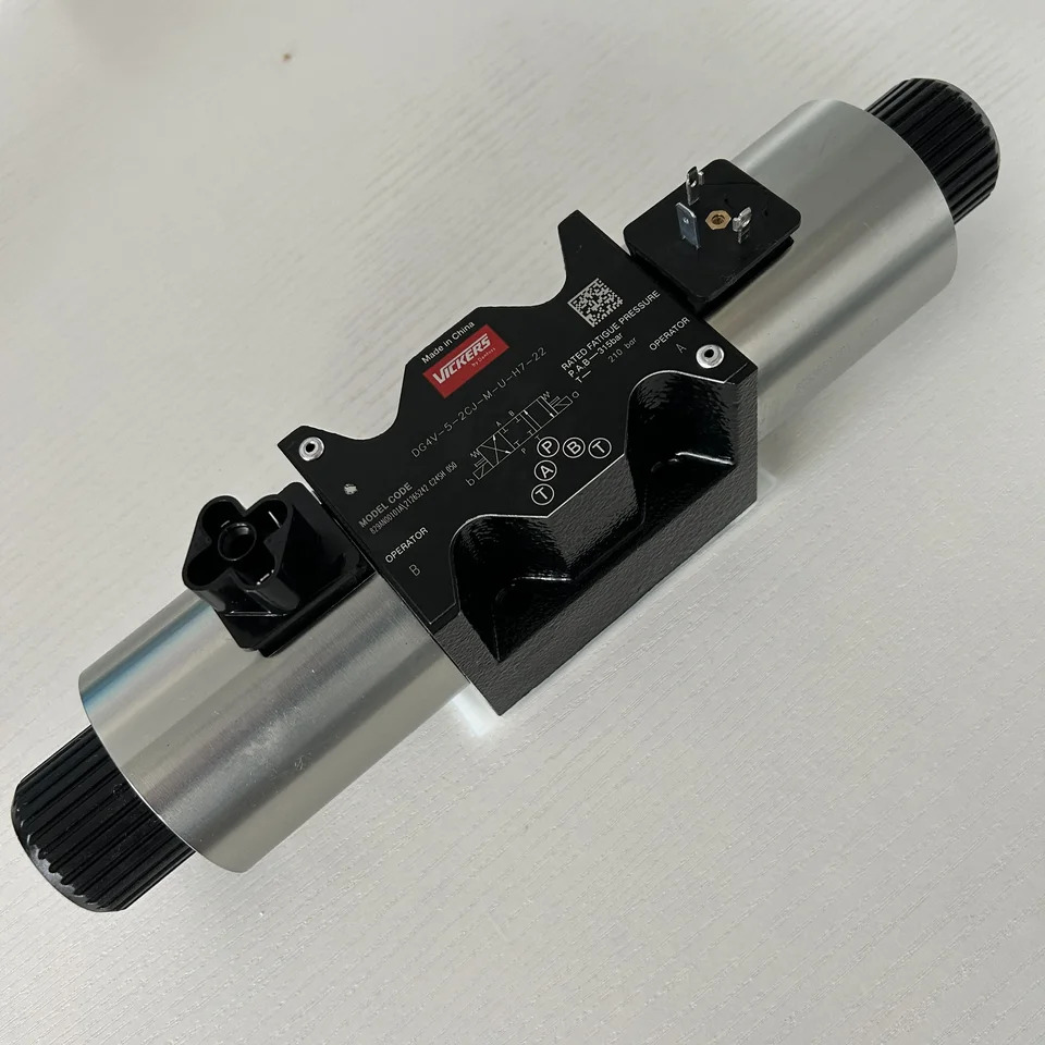 DG4V-5-2CJ-M-U-H7-22 전자기 반전 유압 밸브 DN10 직경 120L 유량 315BAR 압력