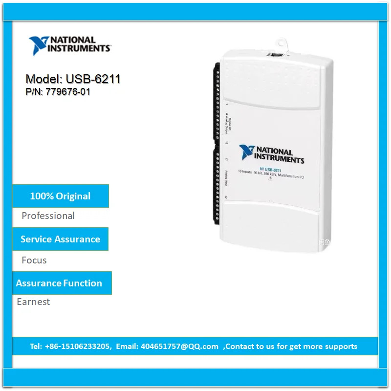 데이터 수집 카드 NI USB-6211 779676-01