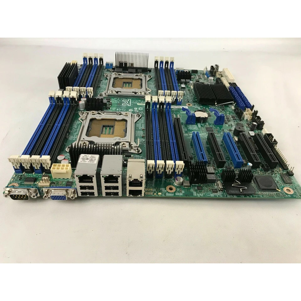 S2600CP X79 LGA2011 마더보드 DDR3 SSI EB 시스템 메인보드 리퍼 완료