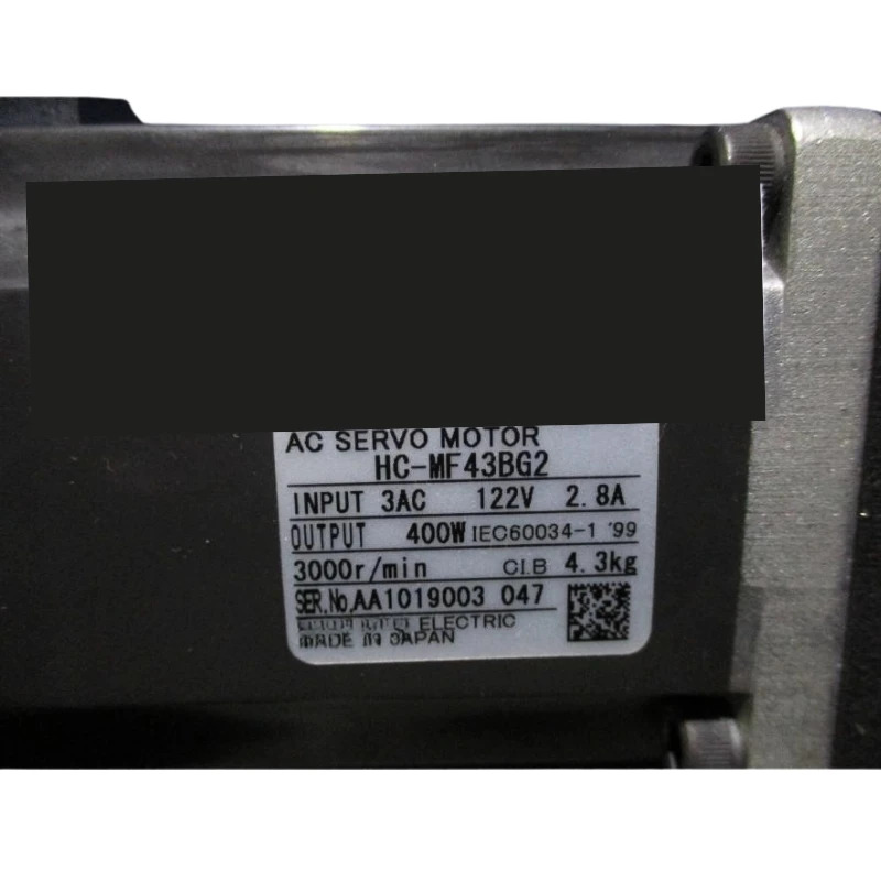 새 HC-MF43BG2 서보모터