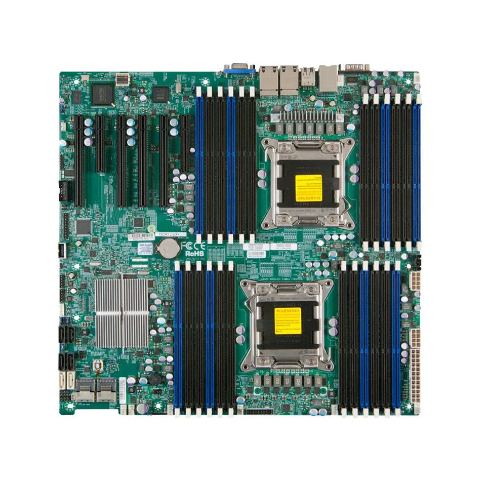 X9DR3-LN4F  슈퍼마이크로 PC 마더보드 LGA2011 E5-2600 V1 V2 패밀리 ECC DDR3