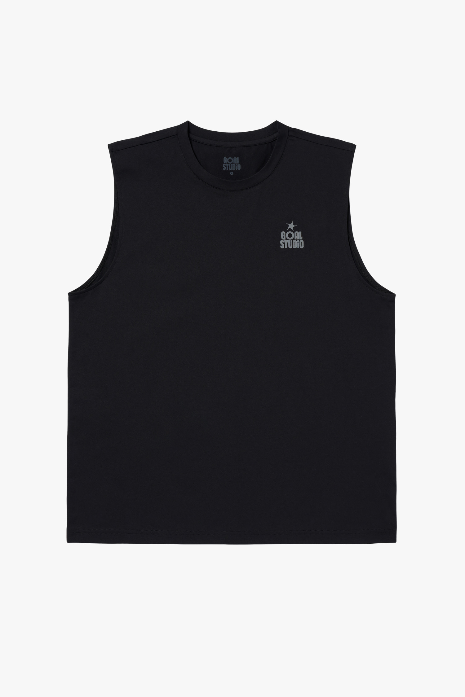 MS ESSENTIAL AIRDRY SLEEVELESS-BLACK - 상세 이미지 2