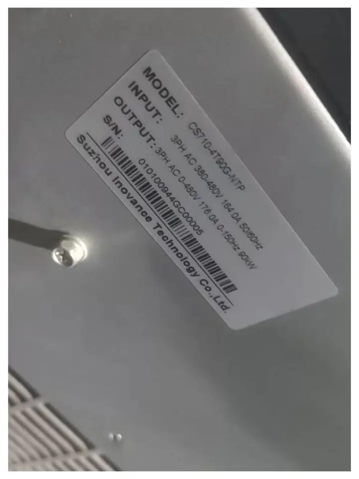 리퍼 CS710-4T90G-NTP 인버터 완료