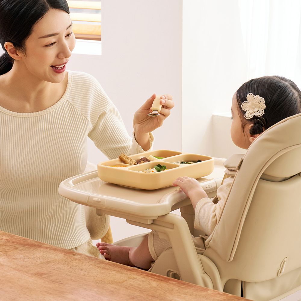 에디슨 베이비 하이체어 스핀 360 유아 아기 식탁의자 이유식의자 - 상세 이미지 4