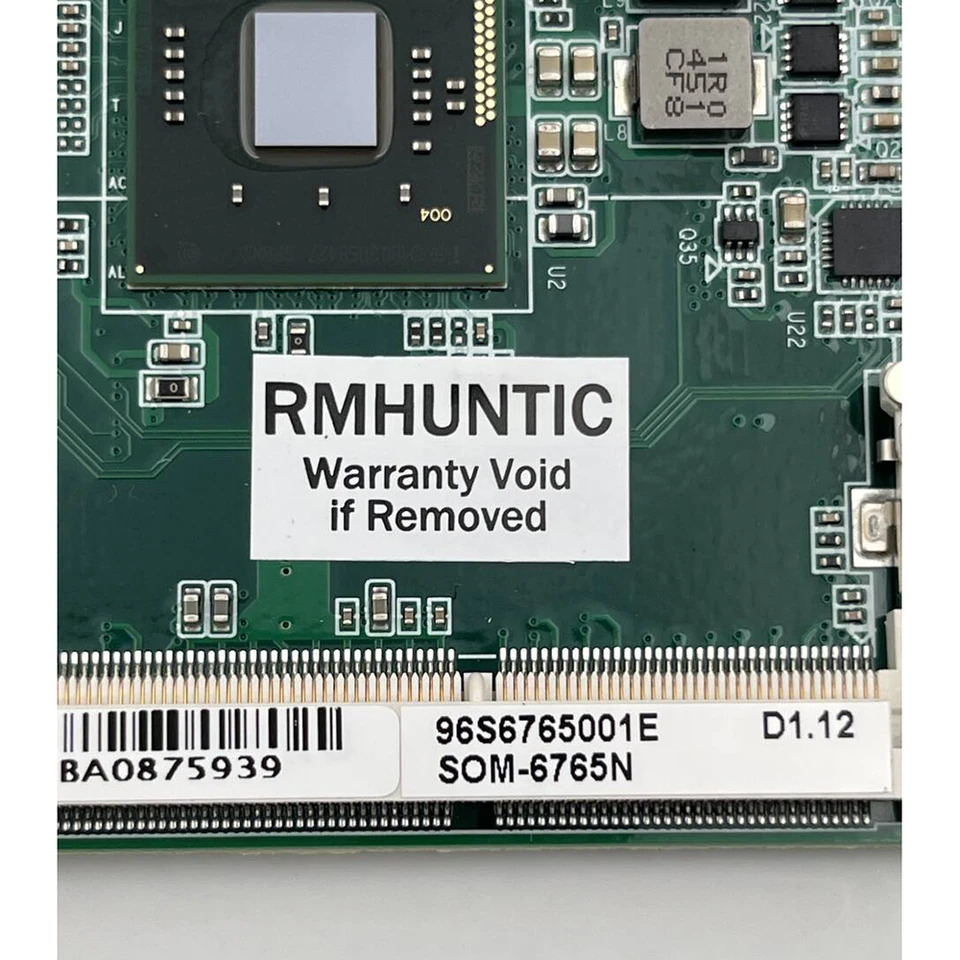 Advantech ETX 마더보드 SOM-6765N SOM-6765 REV.A1 D1.12 용