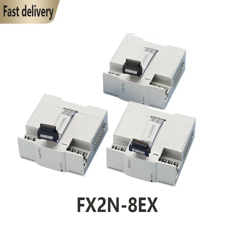 오리지널 확장 모듈 FX2N-8EX 8 DI 24VDC FX2N-16EX