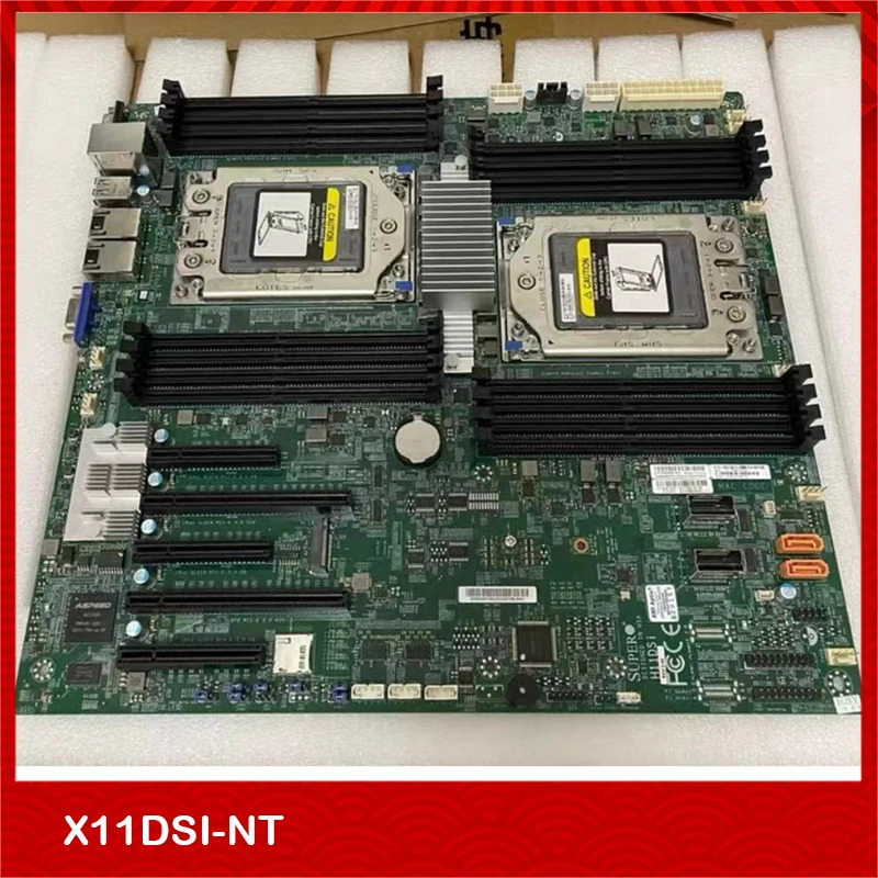 슈퍼마이크로양방향 서버 마더보드 X11DSI X11DSI-NT E- DDR4 리퍼 고품질
