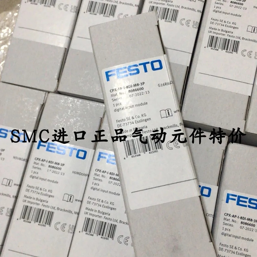 FESTO 디지털 입력모듈 CPX-AP-I-8DI-M8-3P 8086600 포장 스페셜