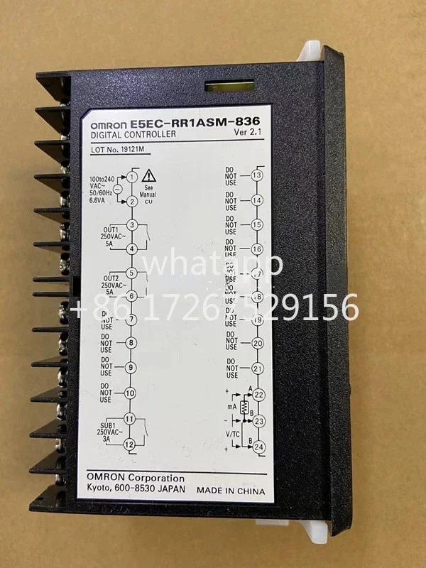 독창적이고 온도 조절 장치 E5EC-RR1ASM-836