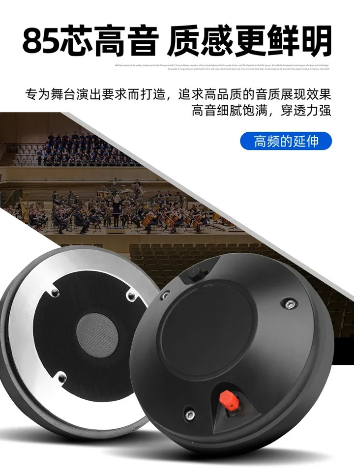 프로 무대 스피커 싱글 더블 15 인치 성능 야외 네오디뮴 마그네틱 전체 주파수 사운드 세트 D815