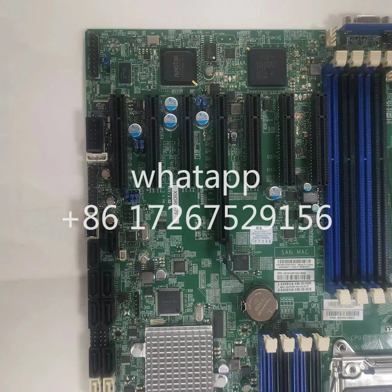 Supermicro 양방향 서버 E- 마더보드X9DRH-7F LGA 2011 intel호환 C602 DDR3 Xeon E5-2600 v2 군 PCI-E 3.0