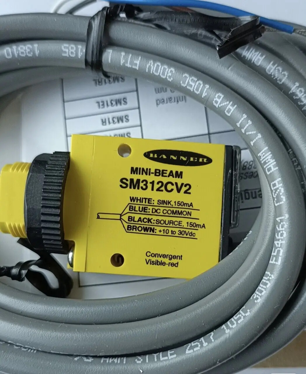 배너 센서 SM312CV2 SM312CV2GQD
