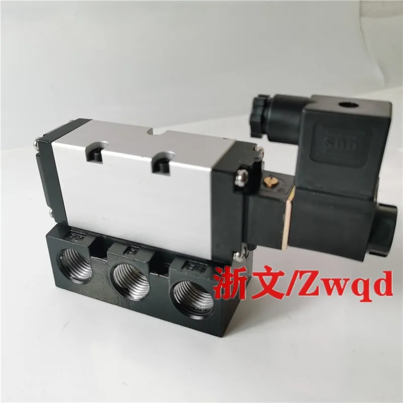 솔레노이드 밸브 VF7120-4D-04 VF7120-5D-04 4G 5G-04방향 4 점 벨트 베이스 DN15