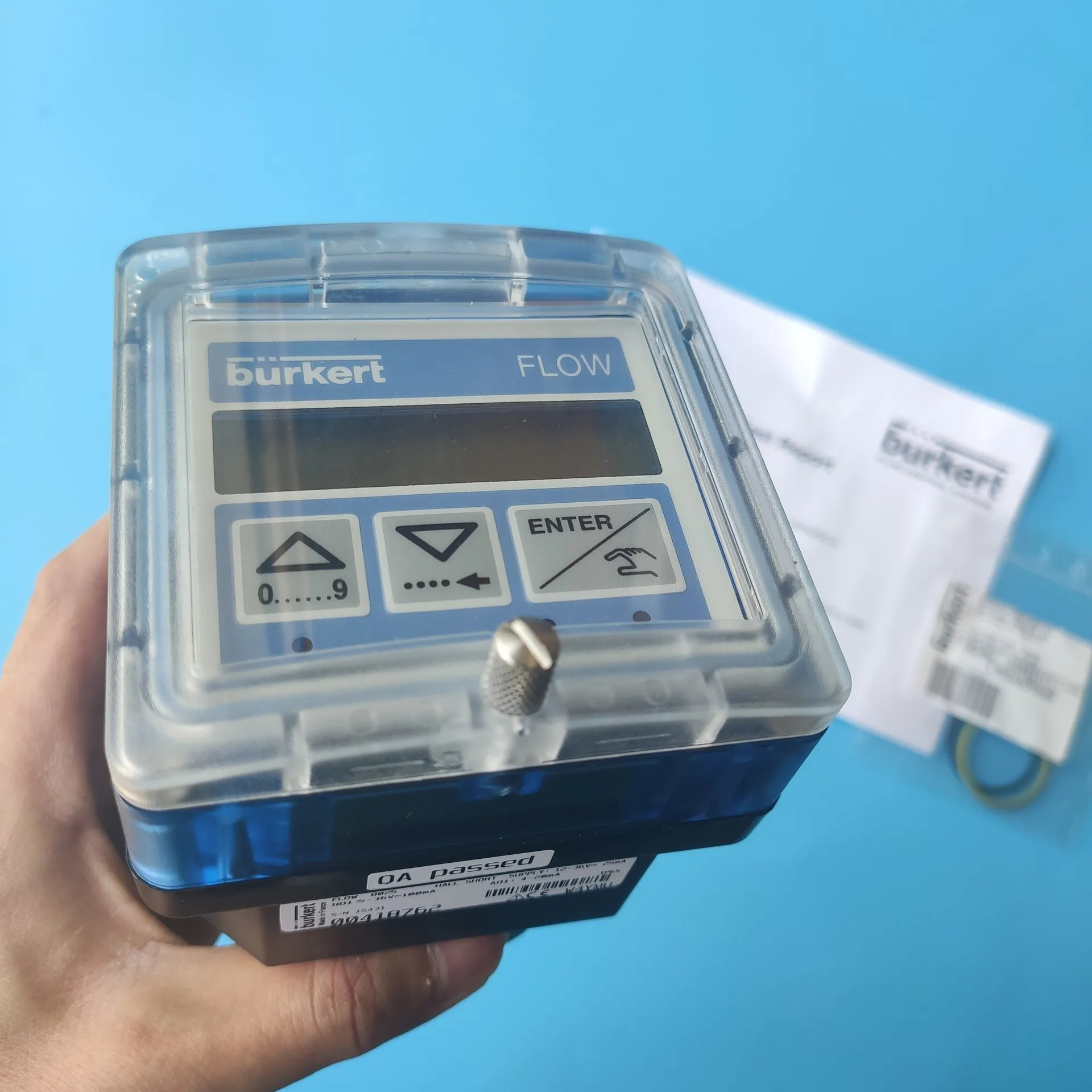 Burkert 유량계 8025 통합 00419438 00418762 00418778