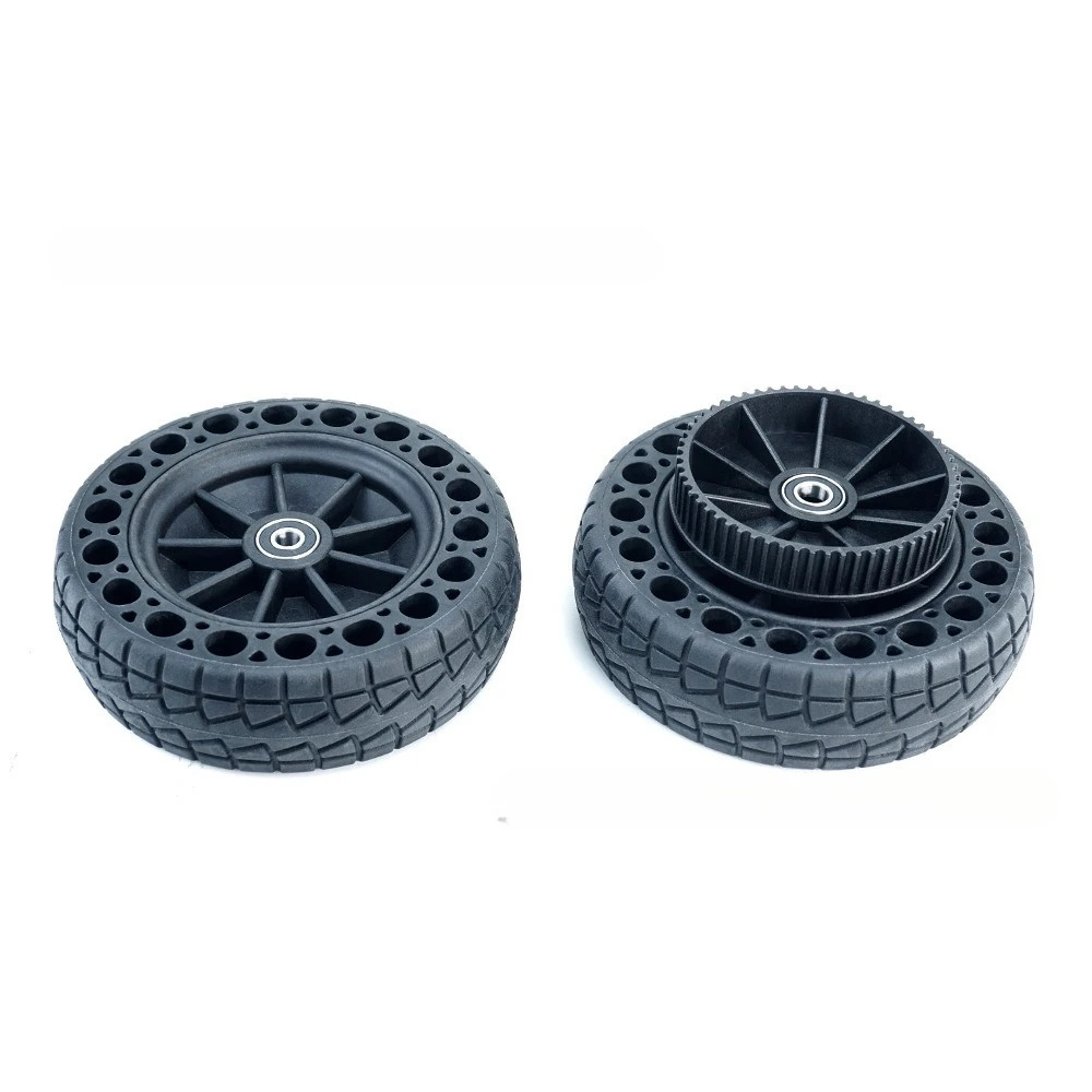 Flipsky4 PCS 6 150x50 지형 휠 듀얼 벨트 DIY 스케이트 보드