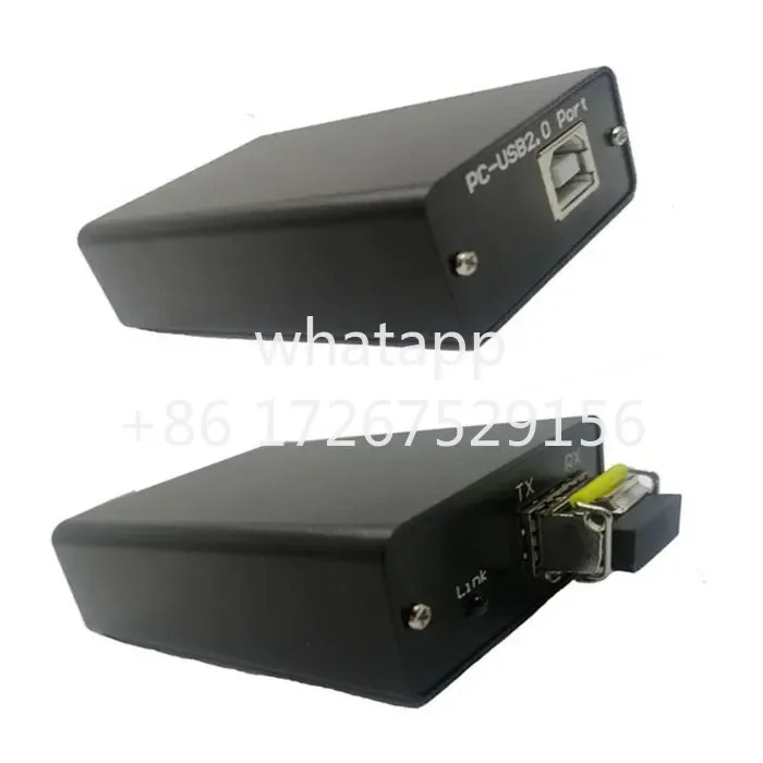 USB2.0 광 USB-광 트랜시버 광섬유 확장기 전송 20km 확장된