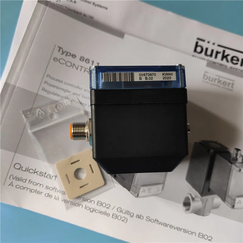 BURKERT 8611 범컨트롤러 디지털 디스플레이 비례 제어 밸브 00186289
