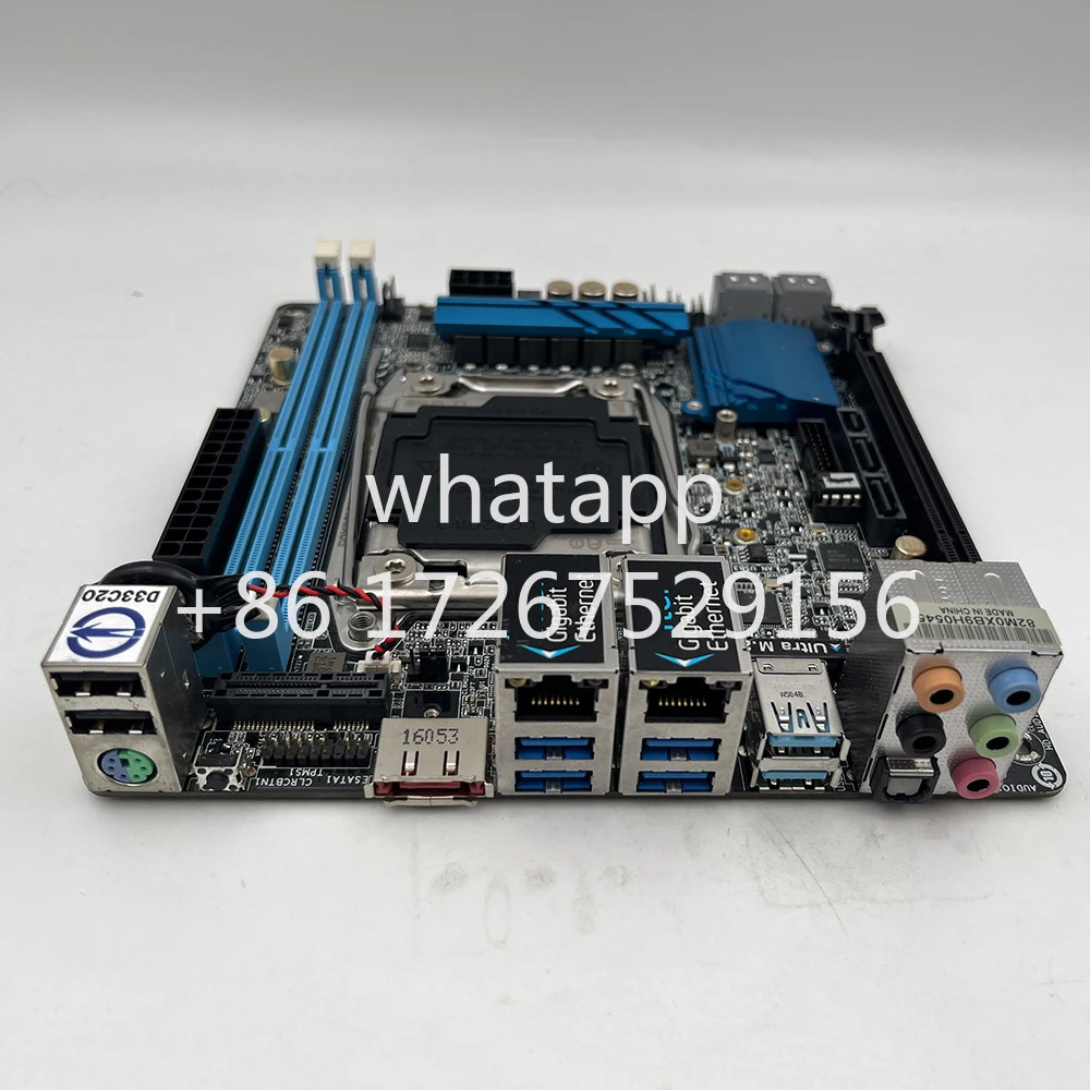 ASRock호환 X99E-ITX/ac 2011 V3 지원 i7 5960 xE5-2699 V4 2680 V3CPU 마더보드