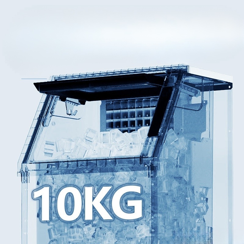 대용량 제빙기 50kg 음식점 영업용 사무실 카페 바 업소용 가정용 스테인리스 고급형 - 상세 이미지 2
