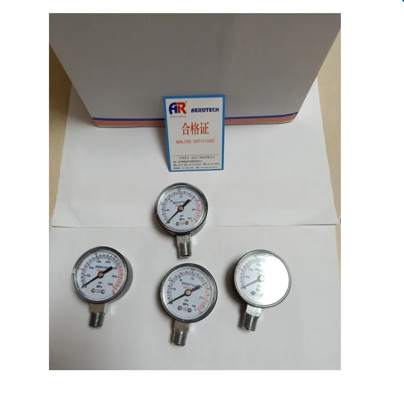 Zhongke Aier YTN60 0-1.6 MPA 질소 수소 압력 게이지