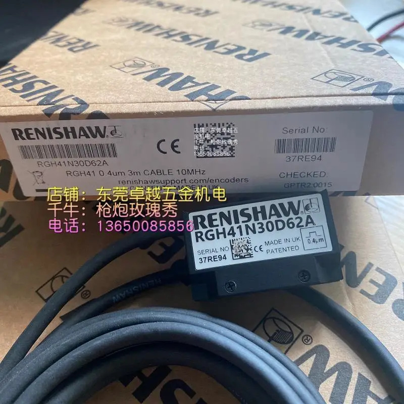 Renishaw 리더 헤드 래스터 인코더 RCH41N30D62A 신