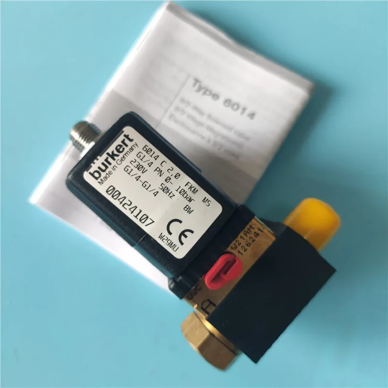 Bode 솔레노이드 밸브 burkert6014 C FKM 24V 양방향 티 00373544 00125366