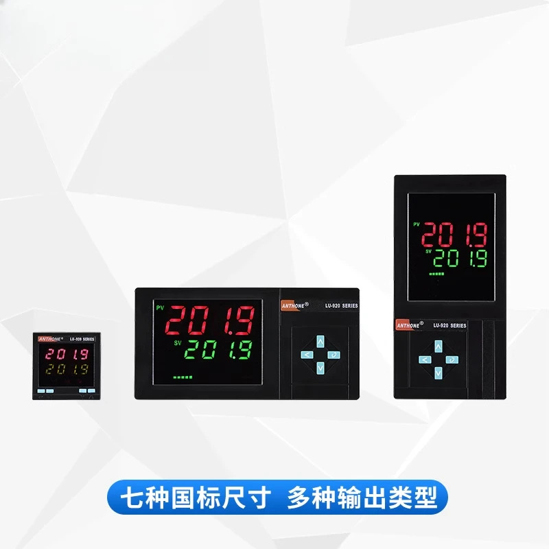 양방향 온도 표시 경보 상하온도 컨트롤러 PT100 입력 K 쌍 이채널