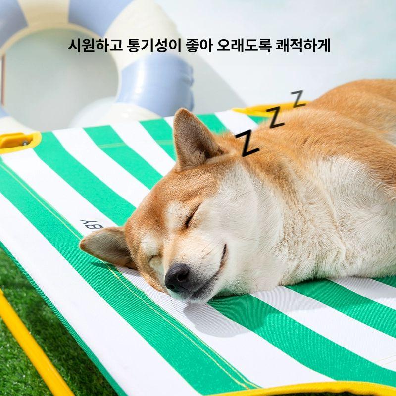 캠핑 강아지해먹 야외 펫베드 펫침대 야전 전용 반려견 댕댕이집 애견해먹 여름 - 상세 이미지 2