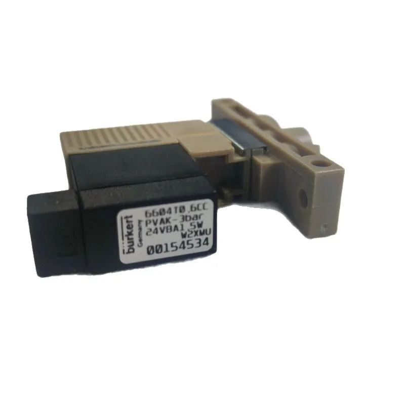 Burkert 솔레노이드 밸브 6604T 0.6 CC 양방향 3방향 내식성 6604