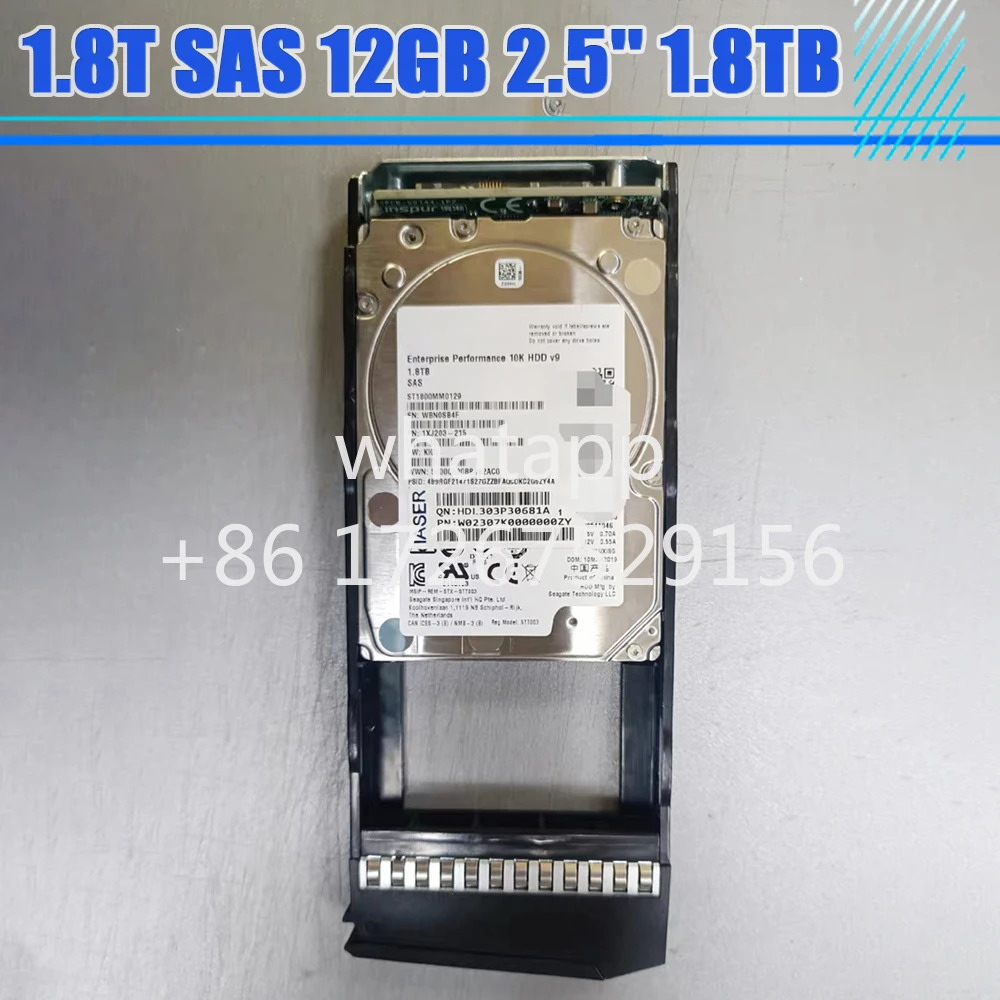 AS5500G2 AS5600 AS2600 G2 하드 드라이브 1.8T SAS 12GB 2.5인치 1.8TB