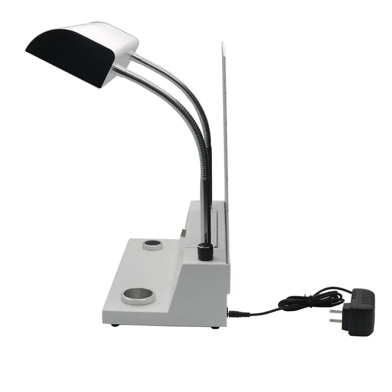 LED 흰색 표면 광원 데스크탑 보석 다이아몬드 컬러 그레이딩 램프 액세서리 110-240V