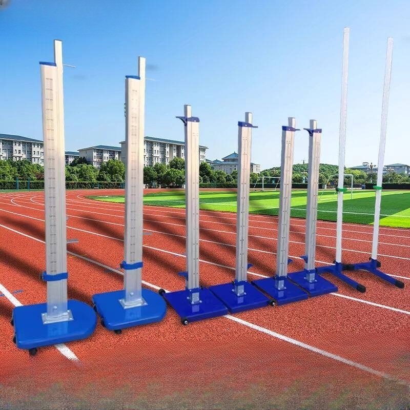 높이뛰기바 체대 학교 육상용품 야외 경기장 점프 훈련 높이조절 견고한 금속 재질 안정적인 - 상세 이미지 3