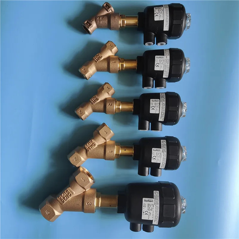 Burkert2000 앵글 시트 밸브 DN25 스테인레스 스틸 퀵 로딩 인터페이스 00428539