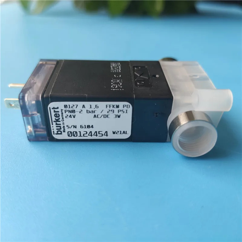 Bode burkert 솔레노이드 밸브 0127 A 1.3 FFKM PD 0-2bar 00124454