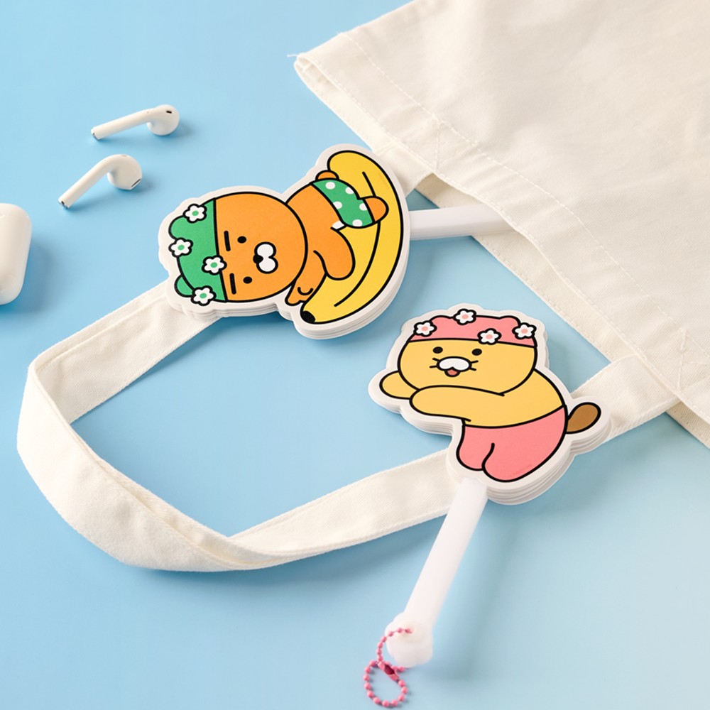 춘식이 부채 접이식 미니 휴대용 행사 선물 카카오 굿즈 이미지 6