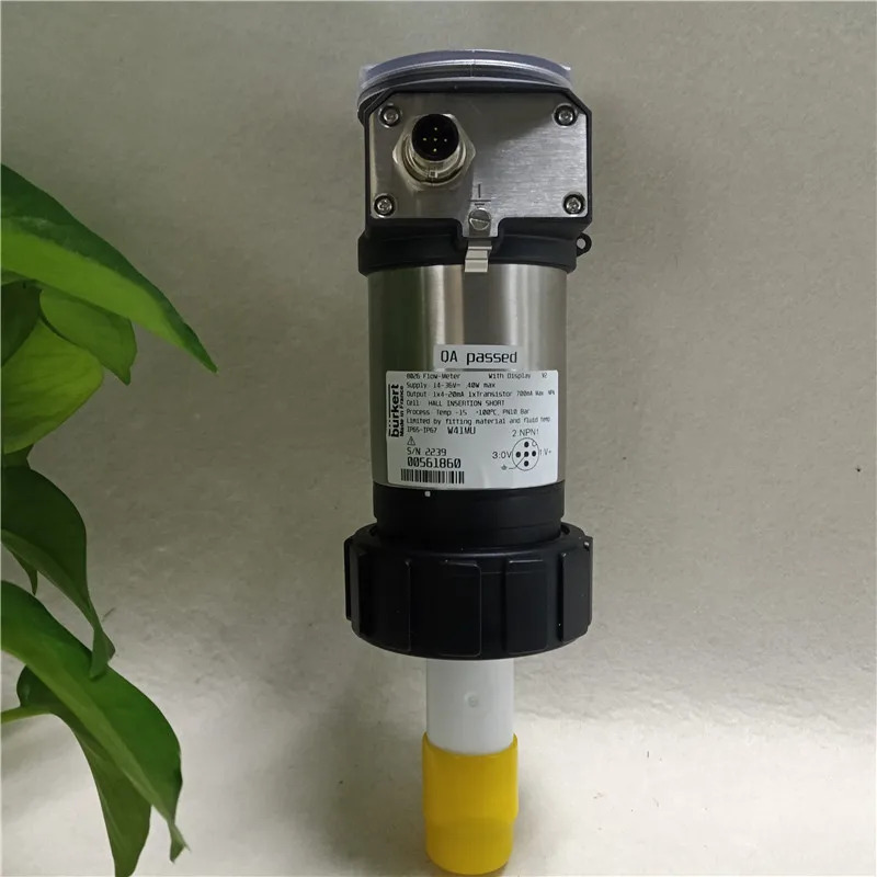 Burkert8026 ELMENT 패들 휠 플매트 카펫 러그유량계 트랜스미터 포함