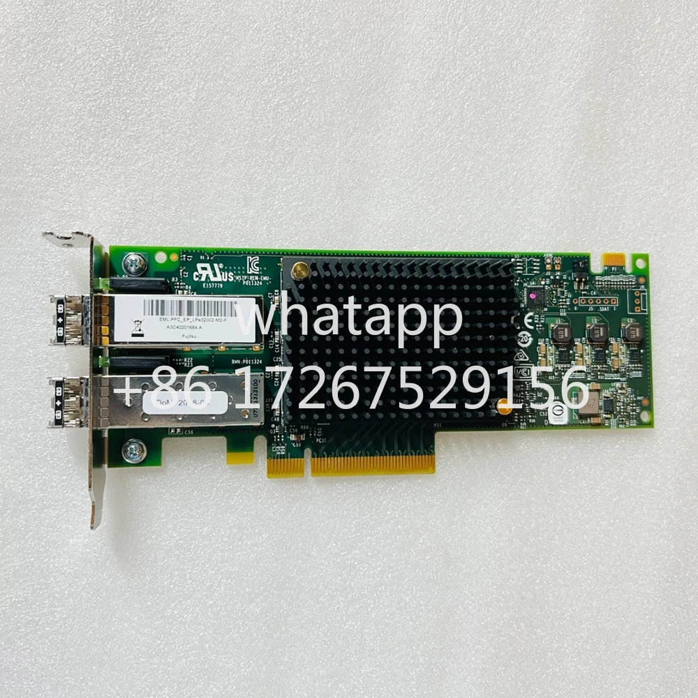 Emulex LPE32002-M2 HBA 듀얼 포트 광섬유 카드 32G FC 파이버 채널 LPE31002용