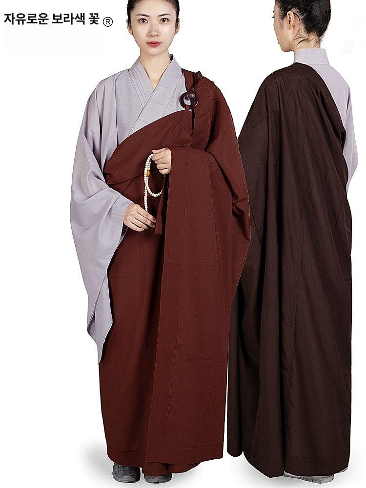 승려복 법복 장삼 절복 겨울 절옷 저고리 불교의상 여름 생활 스님옷 - 상세 이미지 2
