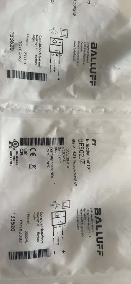 Baruf BES02JZ BES M12MF1-PSC30A-S04G-W 신