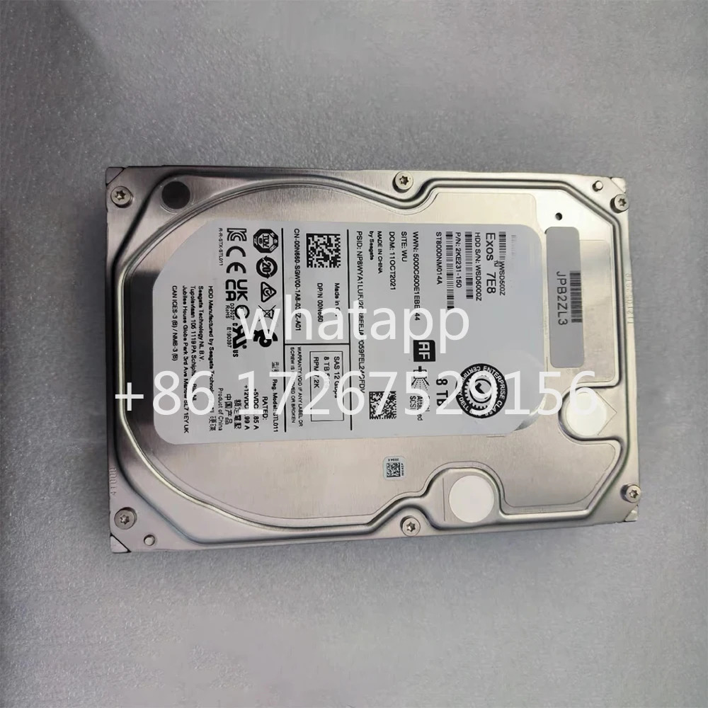 8TB SAS 3.5인치 12G 00N660 ST8000NM014A 서버 하드 드라이브 HDD