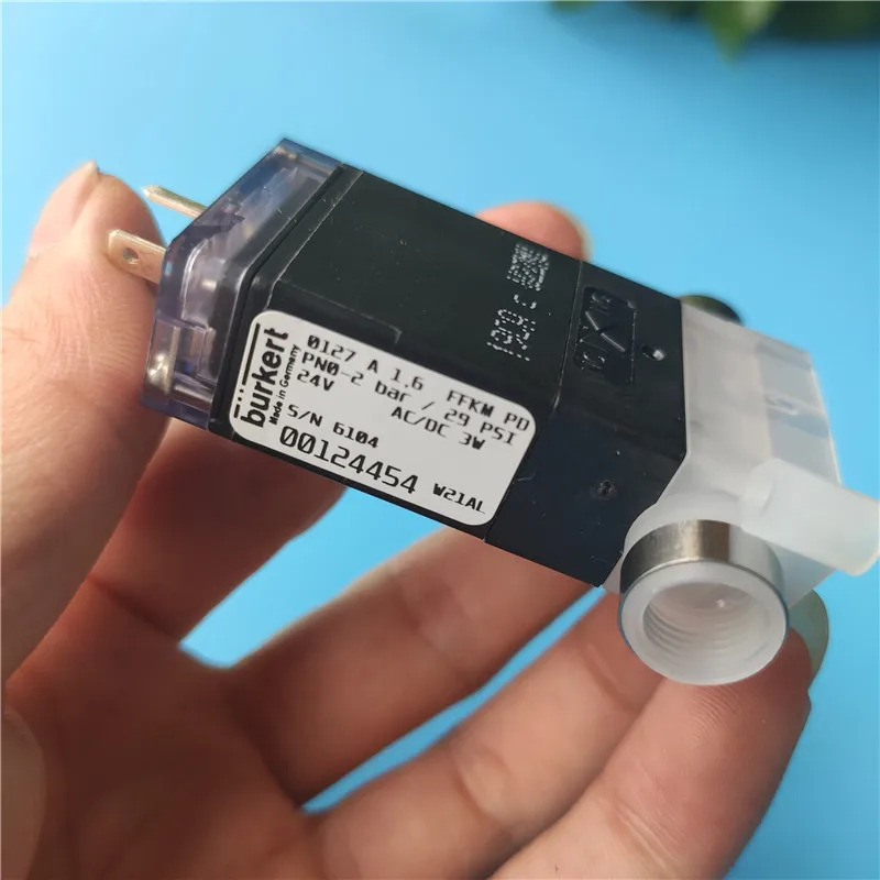 Bode burkert 솔레노이드 밸브 0127 A 1.3 FFKM PD 0-2bar 00124454