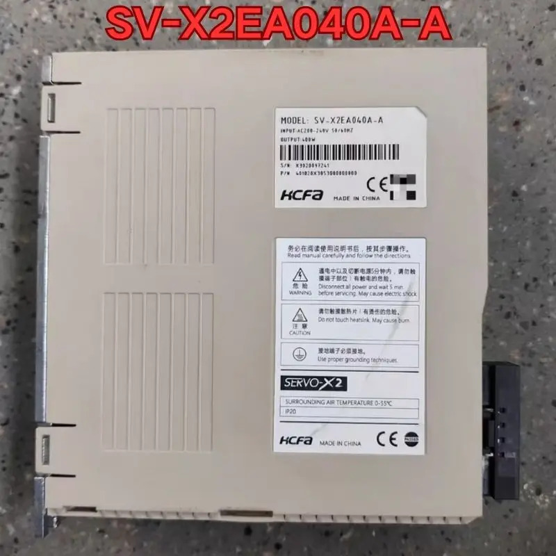 리퍼 SV-X2EA040A-A 서보 드라이브 기능 정상